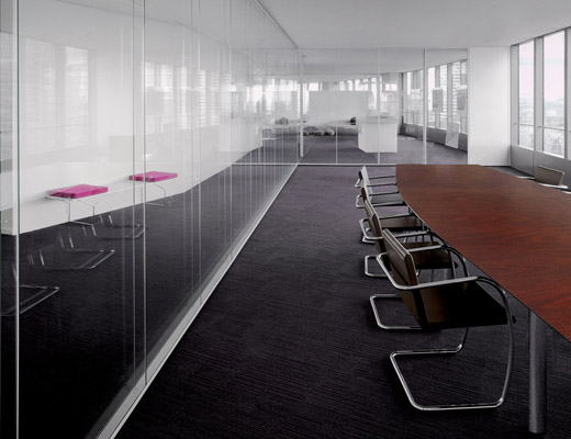 Florence Knoll Conference Table, Tubular Brno Chair