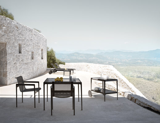 Schultz 1966 Dining Chair, Dining Table, Serving Cart, Adjustable Chaise, Side Table