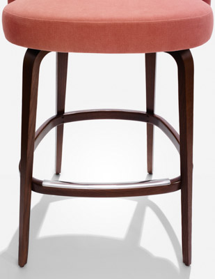 saarinen executive barstool detail knollstudio