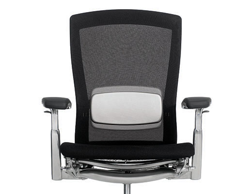 Knoll black Life chair with Lumbar Support.