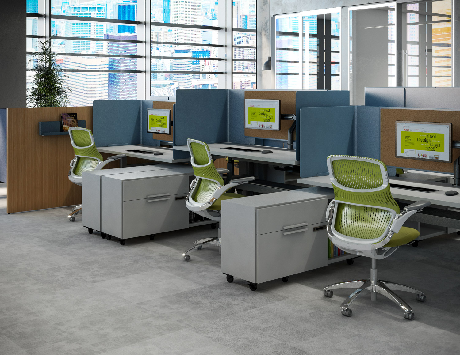 privacy screen k. screen Antenna divider open plan height adjustable desk cork