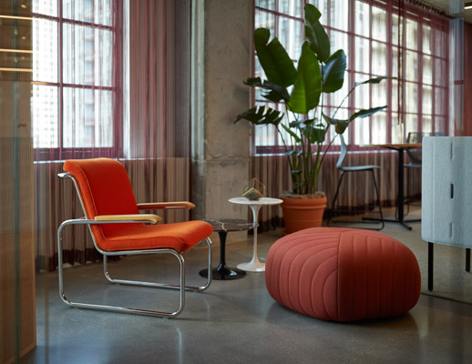 muuto pouf saarinen table