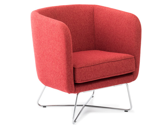 Rockwell unscripted petite club chair
