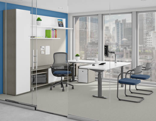 reff profiles tone height-adjustable table regeneration by knoll chair moment side chair individual private office